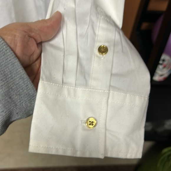 White new with tag blouse, Talbots. - Picture 5 of 7